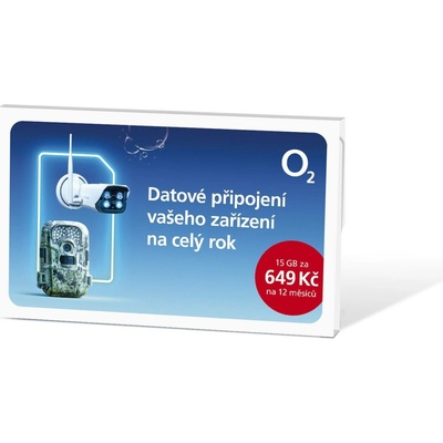 O2 Roční datové připojení 15 GB Bundle 4+1 SMALLPGO.0GP15G59