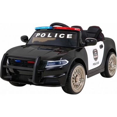 Mamido deské Elektrické autíčko SuperPolice čierna