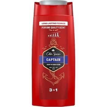 Old Spice Captain 3 V 1 Sprchový Gél A Šampón 675ml