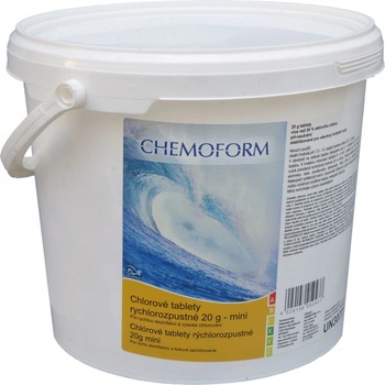 CHEMOFORM Chlórové tablety rychlorozpustné Mini 5 kg