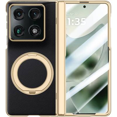 Motorola Магнитен Калъф за Motorola Razr Fold 5G с Въртяща се Стойка и Скрийн Протектор - 2 цвята