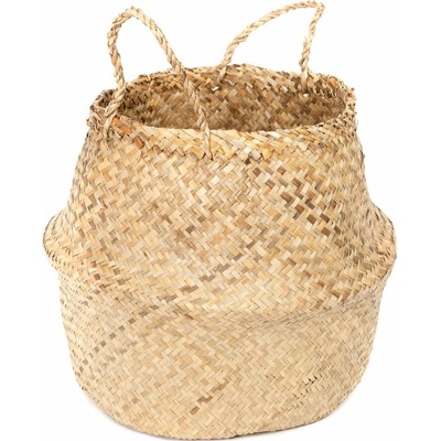 Compactor Pletený úložný košík z morskej trávy Belly 45 x 36 L