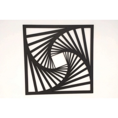 MAJADESIGN Dřevěný obraz - SCHODIŠTĚ - BAREVNĚ LAKOVANÝ Rozměr obrazu: 90 x 90 cm