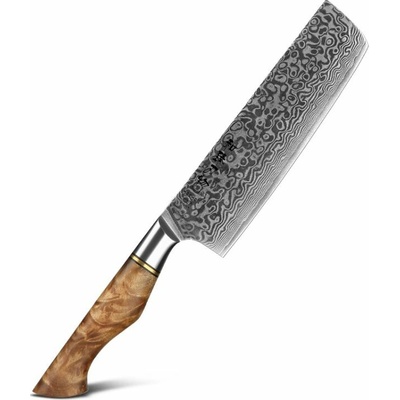 HEZHEN kuchyňský nůž Nakiri PLATANUS B30 (7")