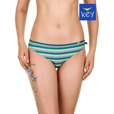 KEY 2 PACK dámskych nohavičiek farebná LPR 302 M LPR 302