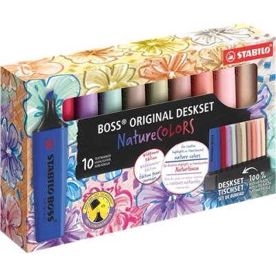 Stabilo Boss Original NatureCOLORS Wildflowers Edition10 zvýrazňovačov 7010-3-5