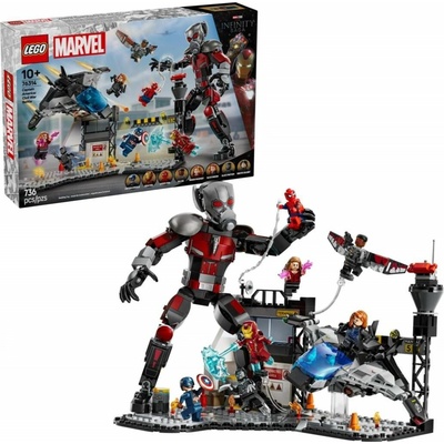 LEGO® Marvel 76314 Akční bitva – Captain America: Občanská válka