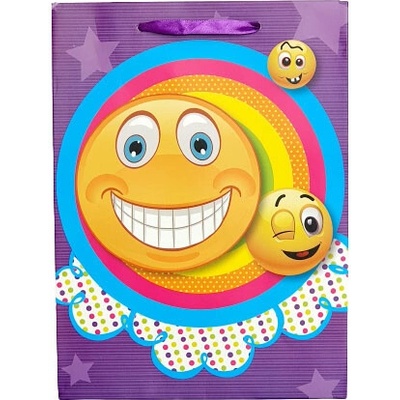 Střední dárková taška - smile úsměv