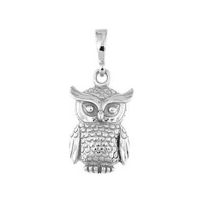 Infinitysilver Stříbrný přívěsek sova 441528