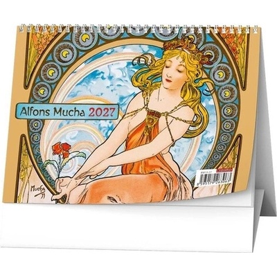 Alfons Mucha stolní Baloušek 2027