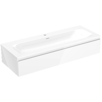 Mexen Orio комплект шкафче за баня 120 см с мивка Vela, 1 чекмедже, бял гланц - 91A10-12023-1-BF00-W23M00 (91A10-12023-1-BF00-W23M00)