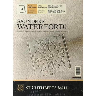 Canson Akvarelový blok Saunders Waterford CP biely 300 g/m² 23 × 31 cm31 × 41 cm