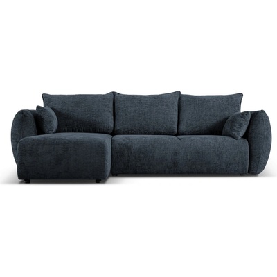Cosmopolitan Design Тъмносин ъглов диван (ляв ъгъл) Matera - Cosmopolitan Design (COS_LCF_140_F1_MATERA4)