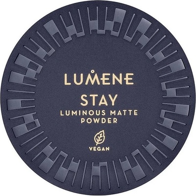Lumene Веган матираща пудра Stay Luminous, Shade 0, 10 g