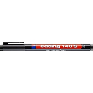 edding 140 S OHP Перманентен 0, 3 мм черен маркер 7070047001 (4-140001)