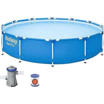 Image 1 of Bestway Сглобяем басейн 366 х 76 см с филтърна помпа Bestway 56681 (56681B)