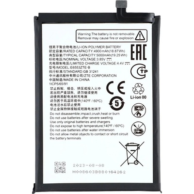 ZTE E6553ZTE-B Съвместима Литиево-полимерна Батерия 3.85V / 4900mAh за ZTE Blade V50 Design 4G