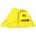 BornToSwim junior short fins yellow xxs