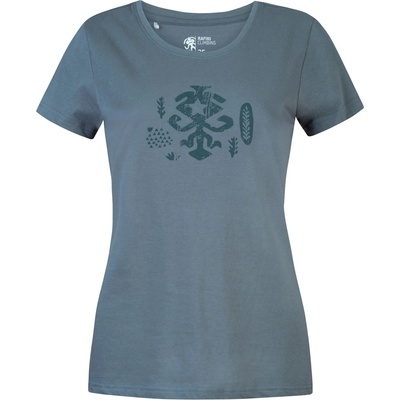 Rafiki Дамска тениска Rafiki Women's Akiyo T-shirt - Stormy Weather - размер 36 (EU) (916-3508-0112)