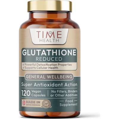Time Health L-Glutathion Redukovaný 98% čistoty 120 kapslí