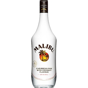 Malibu Caribbean Rum Coconut Кокосов Ликьор (МАЛИБУ) 1Л