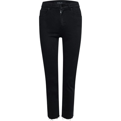 Replay Дънки Replay Faaby Slim-Fit Cigarette Cropped Jeans - Grey