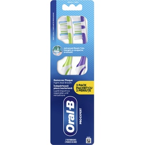 Oral-B Четка за зъби Pro Expert Deep Clean, Medium, 2 броя