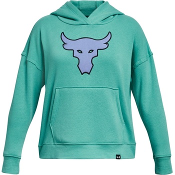 Under Armour Детски суичър Under Armour Pjt Rck Brhma Bull Fleece Hd Hoody Girls - Green