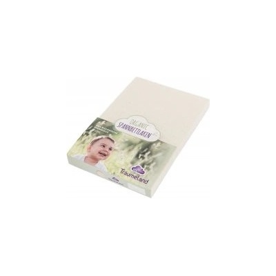 Träumeland prestieradlo Organic naturweiss z organické bavlny 70x140