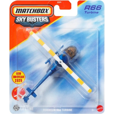 Matchbox Sky Busters Robinson R66 Turbine
