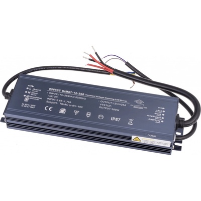 Stmívatelný napěťový zdroj DIM67 12V 300W