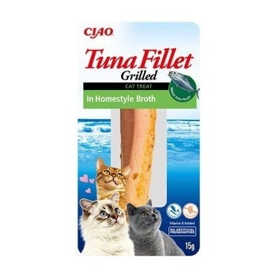 INABA Cat Grilled Tuna Fillet v rybím vývaru 15 g