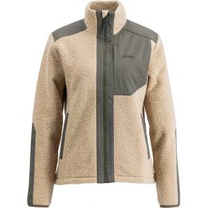 Lundhags Дамско вълнено яке Lundhags Women's Saruk Wool Pile Mid Full Zip Fleece jacket - Sand (105-6071-0212)
