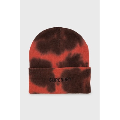Superdry Памучна шапка Superdry в червено от памук (Y9011005A.7TN)