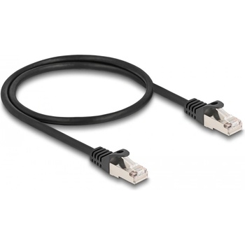 Delock RJ50 мъжки към RJ50 мъжки S/FTP кабел 0, 5 m черен