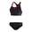 Speedo Бикини Speedo Placement Bikini 2 Piece - Black/Red