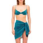 SUNDEK Lurex sarong - Blue (Bilberry)