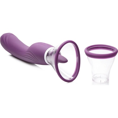 Lickgasm Lickgasm 8X Licking and Sucking Vibrator Purple