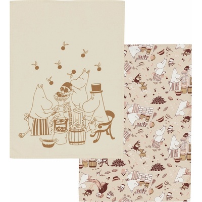 Arabia Finland 1082541 Muminovci 'Housekeeping' 50 x 70 cm 2 ks