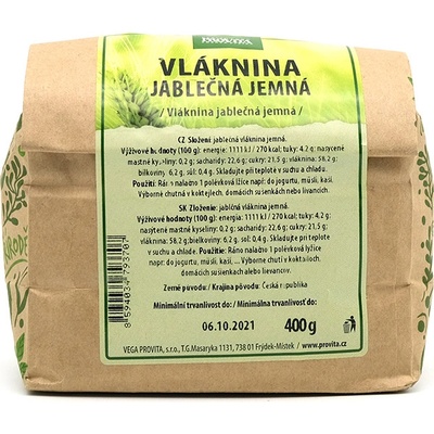 Provita jablčna vláknina 400 g