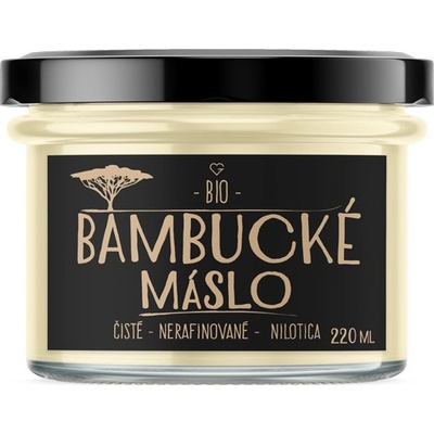 Goodie Bambucké máslo Nilotica BIO Fairtrade 220 ml – Zboží Mobilmania