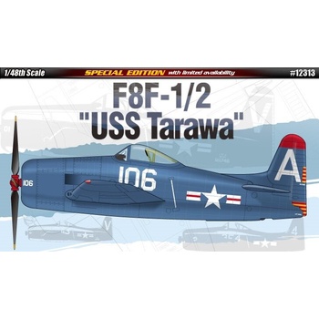 Image 1 of Academy Изтребител F8F-1/2 " USS Tarawa" (12313)