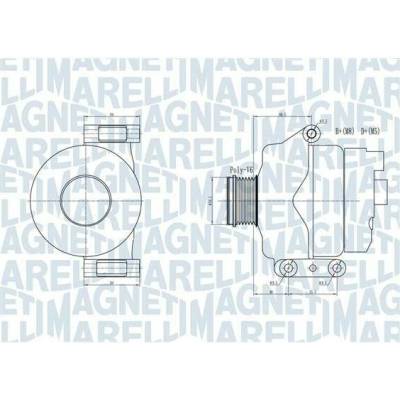 generátor MAGNETI MARELLI 063731934010