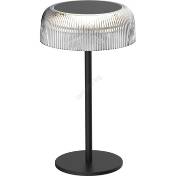 Polux LED Димируема настолна лампа TRYPOLIS LED/2W/5V USB 1800 mAh IP44 черен (SA2231)