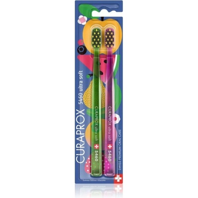 Curaprox Limited Edition Juicy zubní kartáčky 5460 Ultra Soft 2 ks