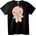 NOONEBRAND Тениска Сладък Джинджифилов Човечец - 7XL, White