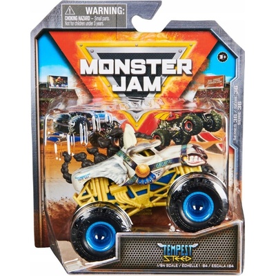 MONSTER JAM AUTO MONSTER TRUCK SÉRIE 40 VOZIDLO TEMPEST STEED 1:64