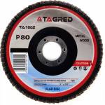 Tagred Лъскав диск 125 mm/22, 23 mm зърно P80 TA1002 (TA1002)