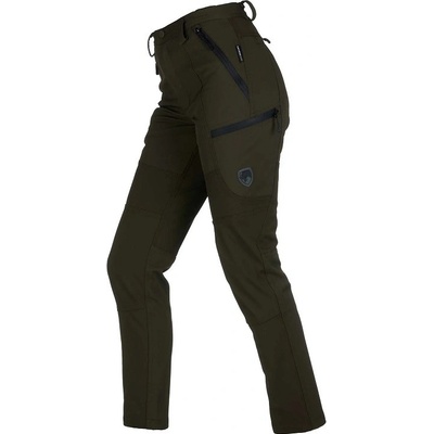 Kalhoty Univers U-TEX Softshellové Dámske green