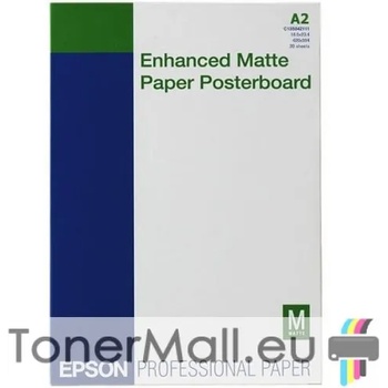 Epson Фотохартия EPSON C13S042111 Enhanced Matte Posterboard, DIN A2, 800 g/m2 (20 sheets)